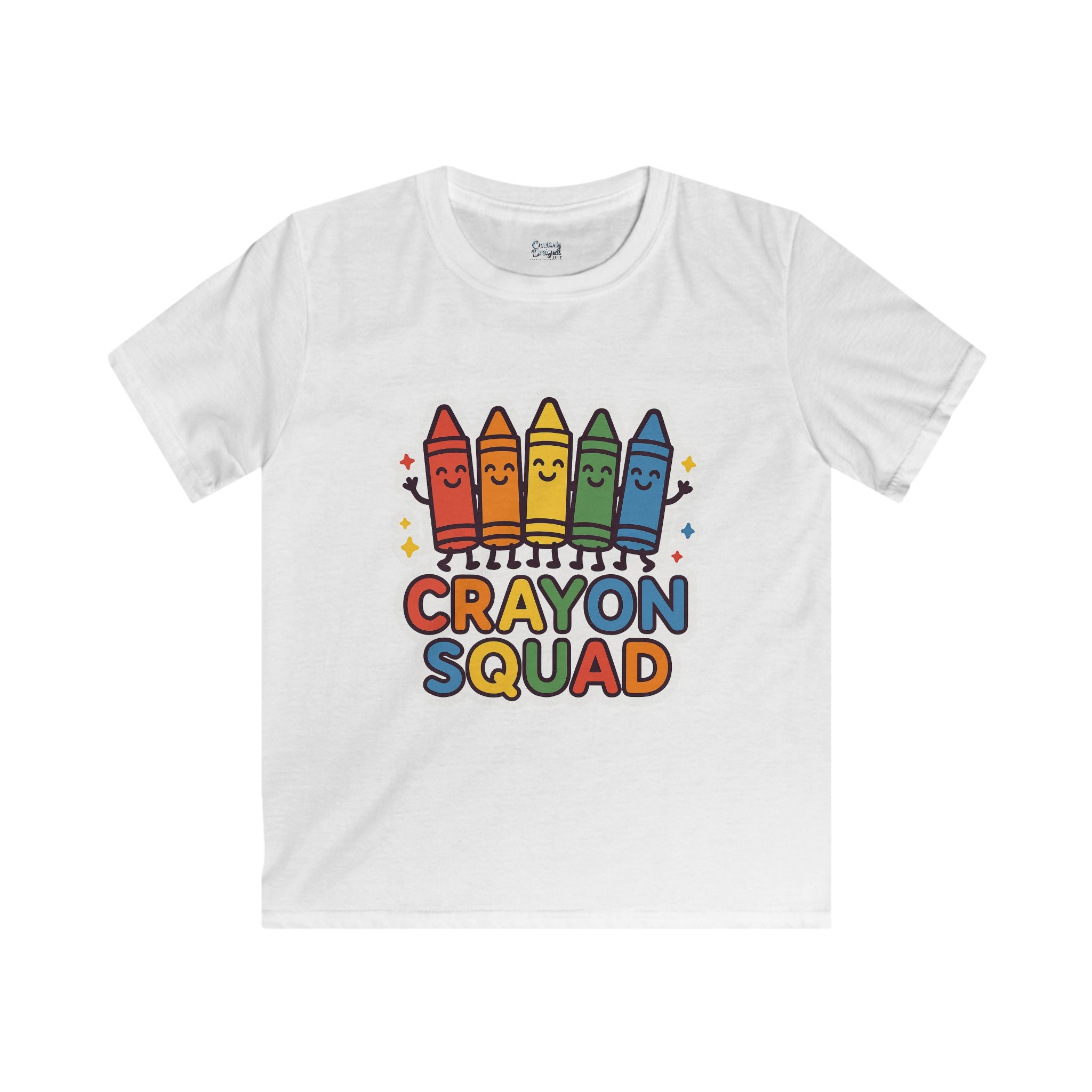 Crayon Squad - Kids Softstyle Tee