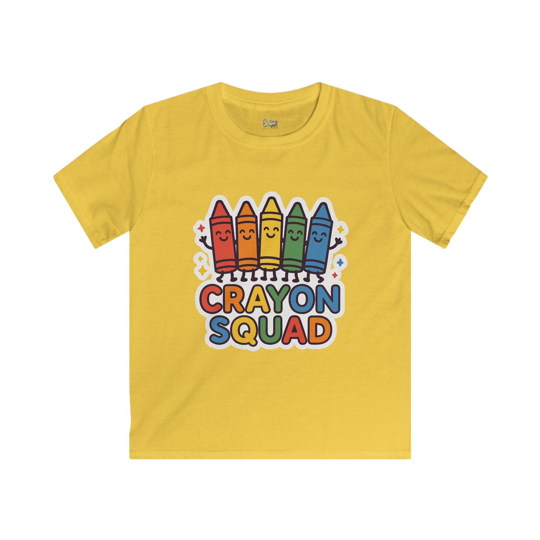 Crayon Squad - Kids Softstyle Tee