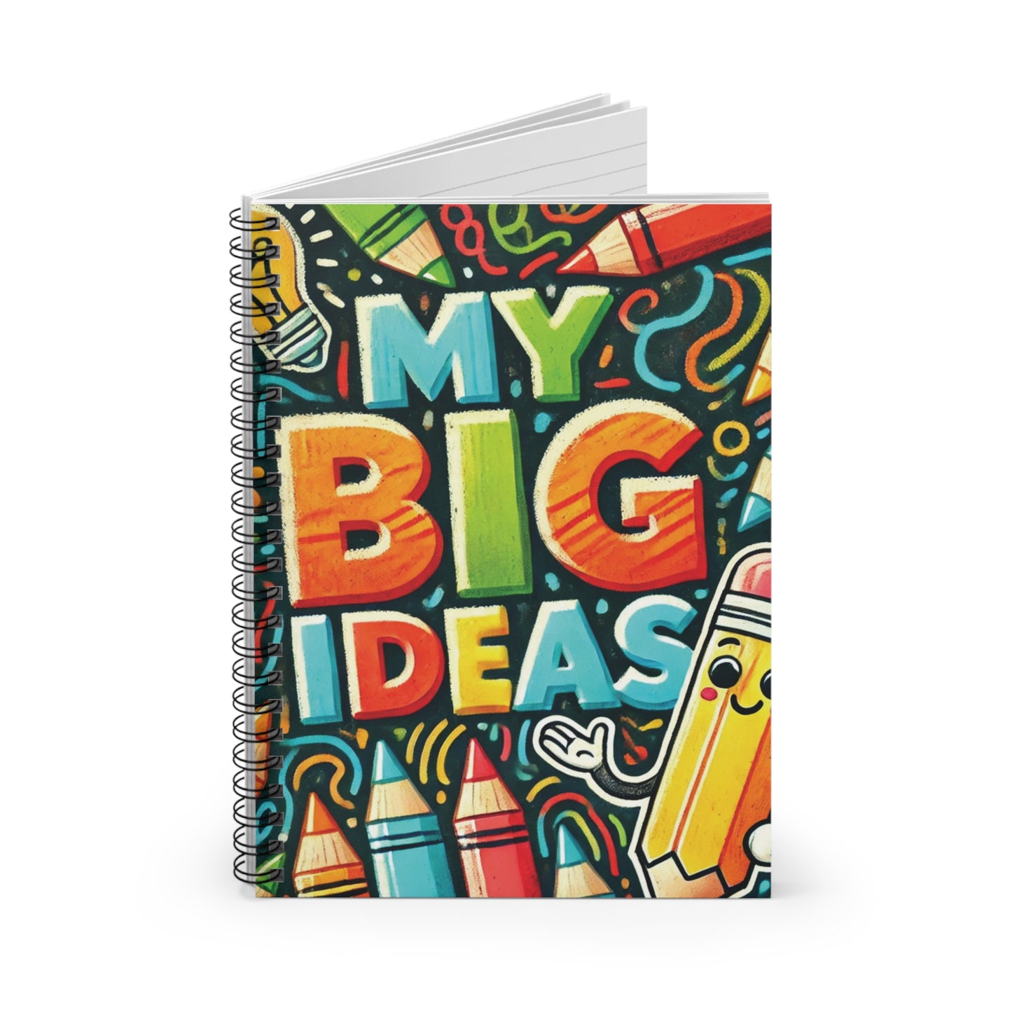 My Big Ideas - Spiral Notebook