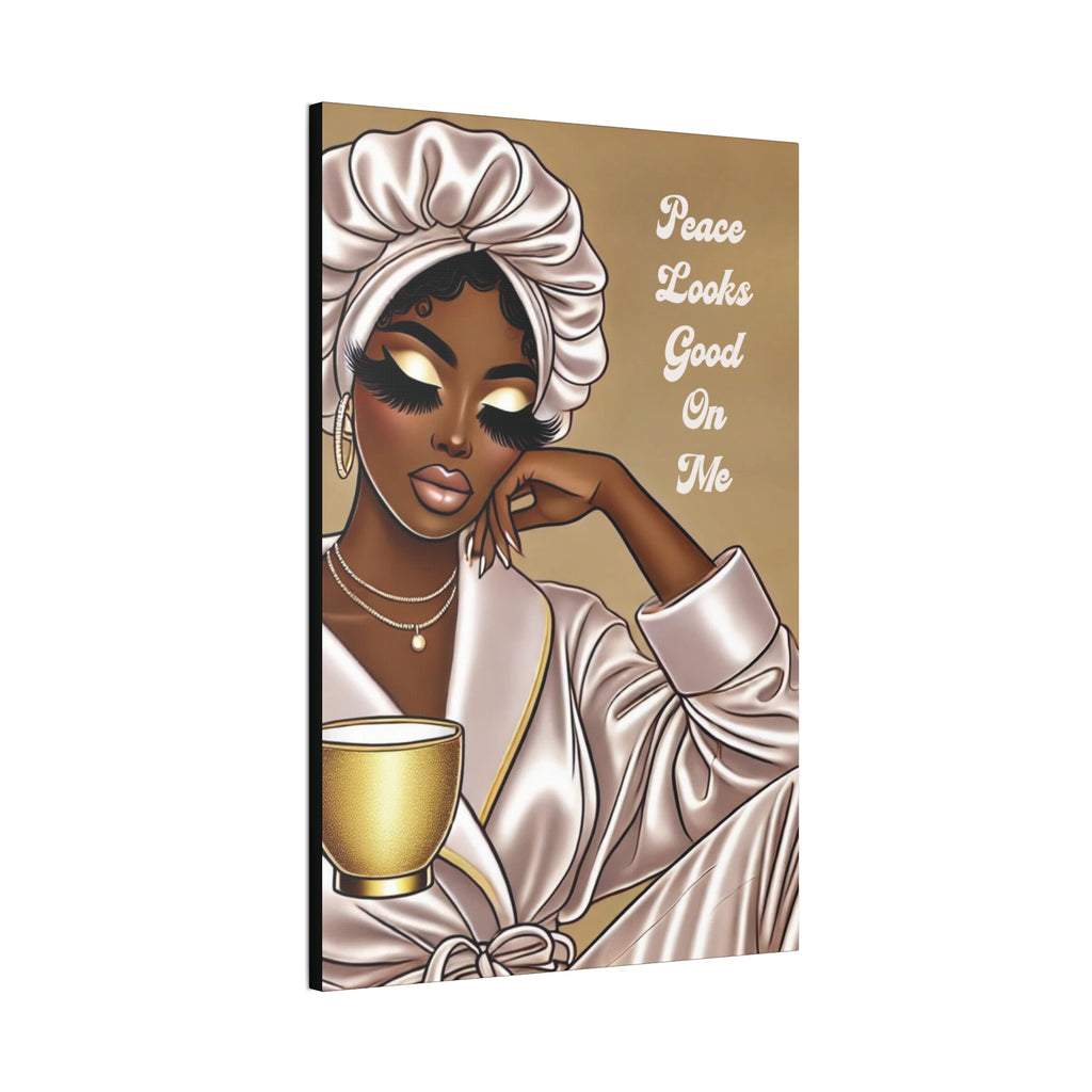 Peace Looks Good On Me - Canvas Art
