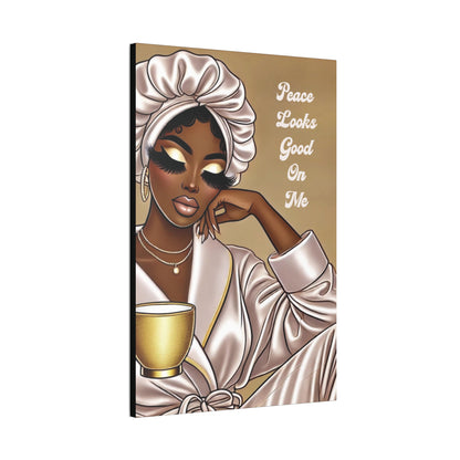 Peace Looks Good On Me - Canvas Art