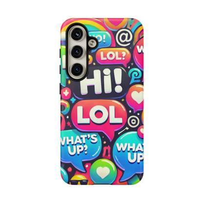 "Text Bubbles" - Tough Cases
