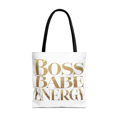 Boss Babe Energy - Tote Bag (AOP) - Creatively Designed Shop