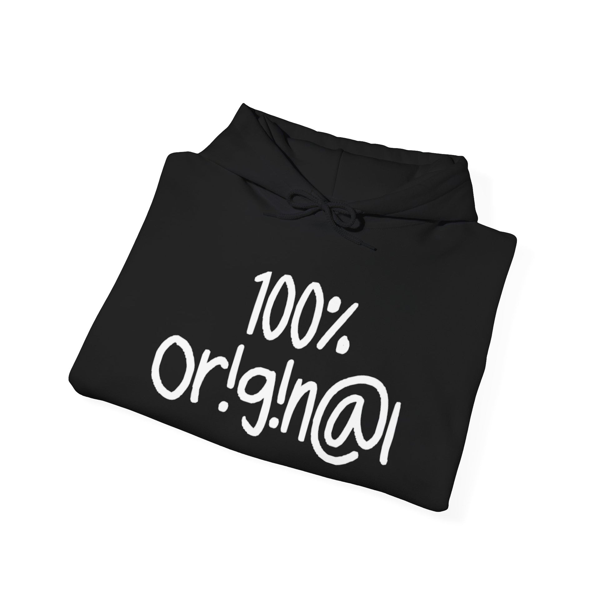 "100% Or!g!n@l" - Unisex Heavy Blend™ Hooded Sweatshirt - Creatively Designed Shop