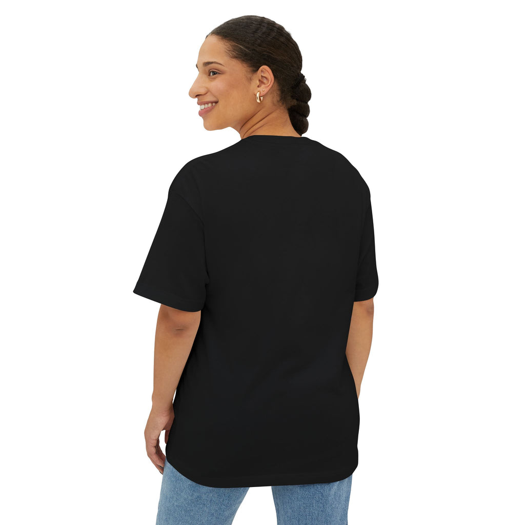 Silent Hustle. Loud Results. - Unisex Oversized Boxy Tee