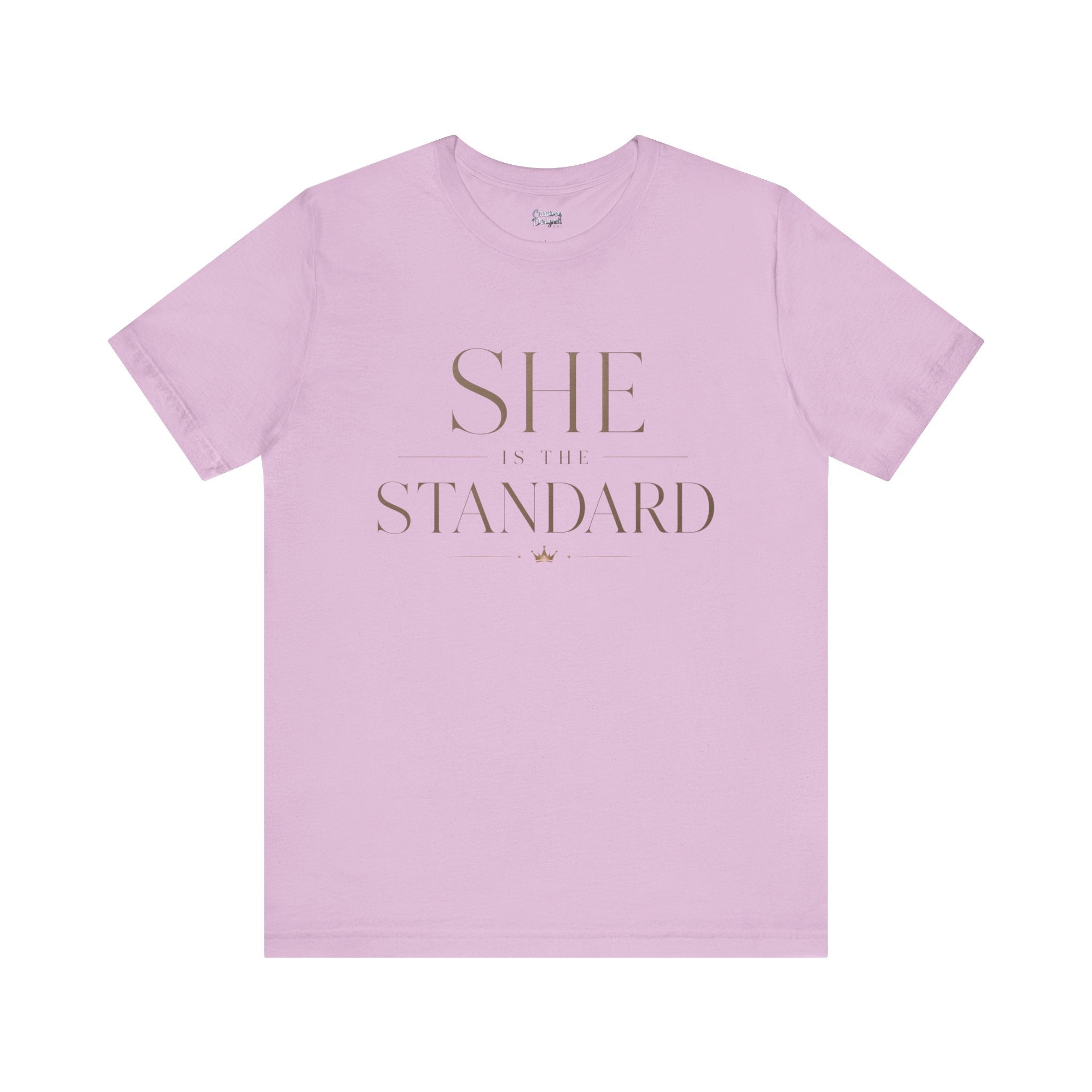 SHE is the STANDARD - Jersey Short Sleeve Tee
