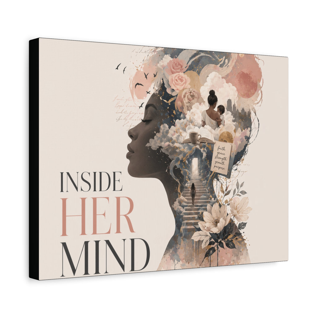 Inside Her Mind - Matte Canvas Wall Art