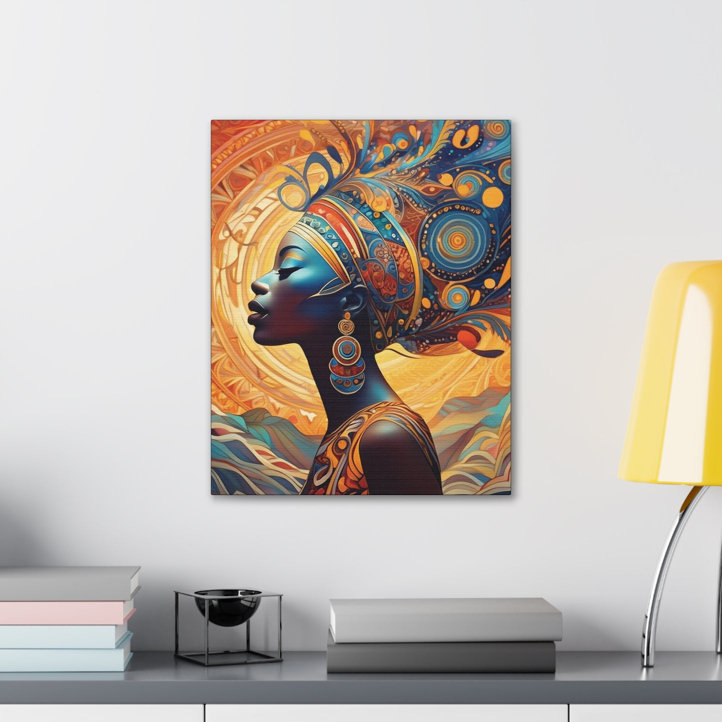 African Beauty - Canvas Gallery Wraps