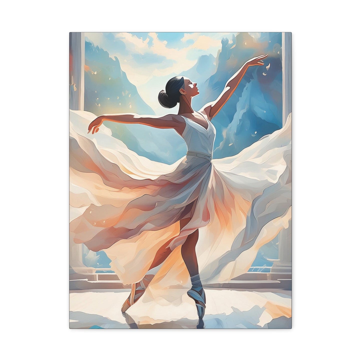 Beautiful Ballerina - Canvas Gallery Wraps