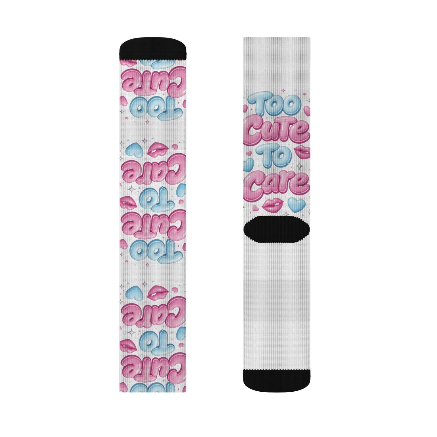 Too Cute to Care Socks