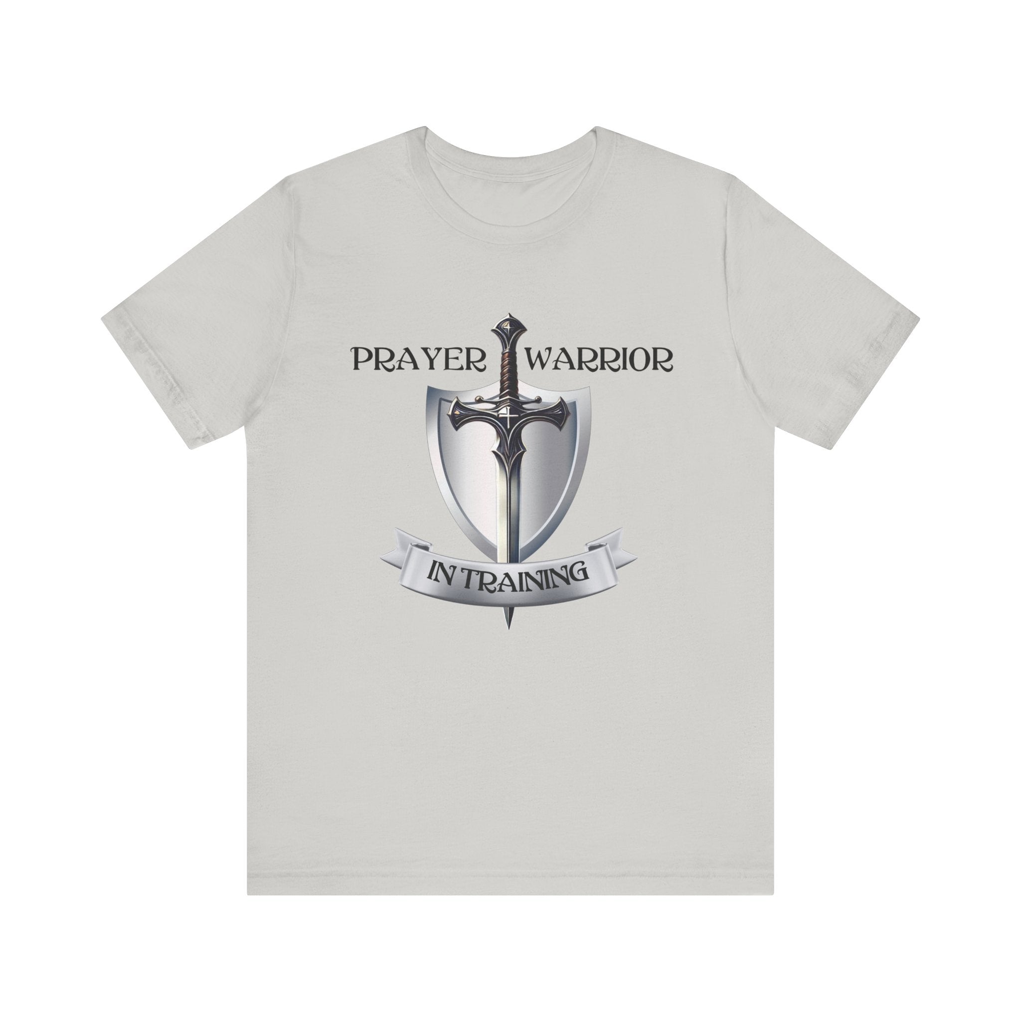 Prayer Warrior in Training - Unisex Jersey Short Sleeve Tee