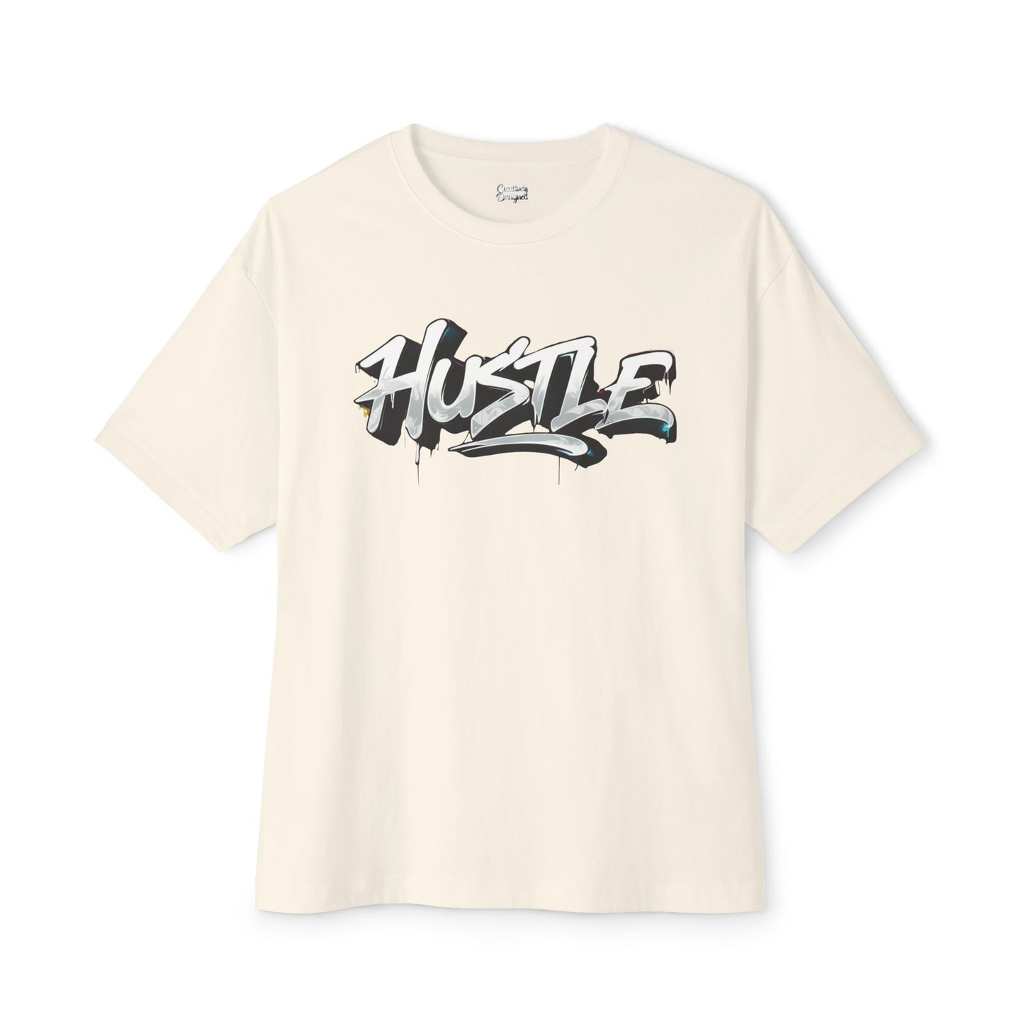 Hustle - Unisex Oversized Boxy Tee