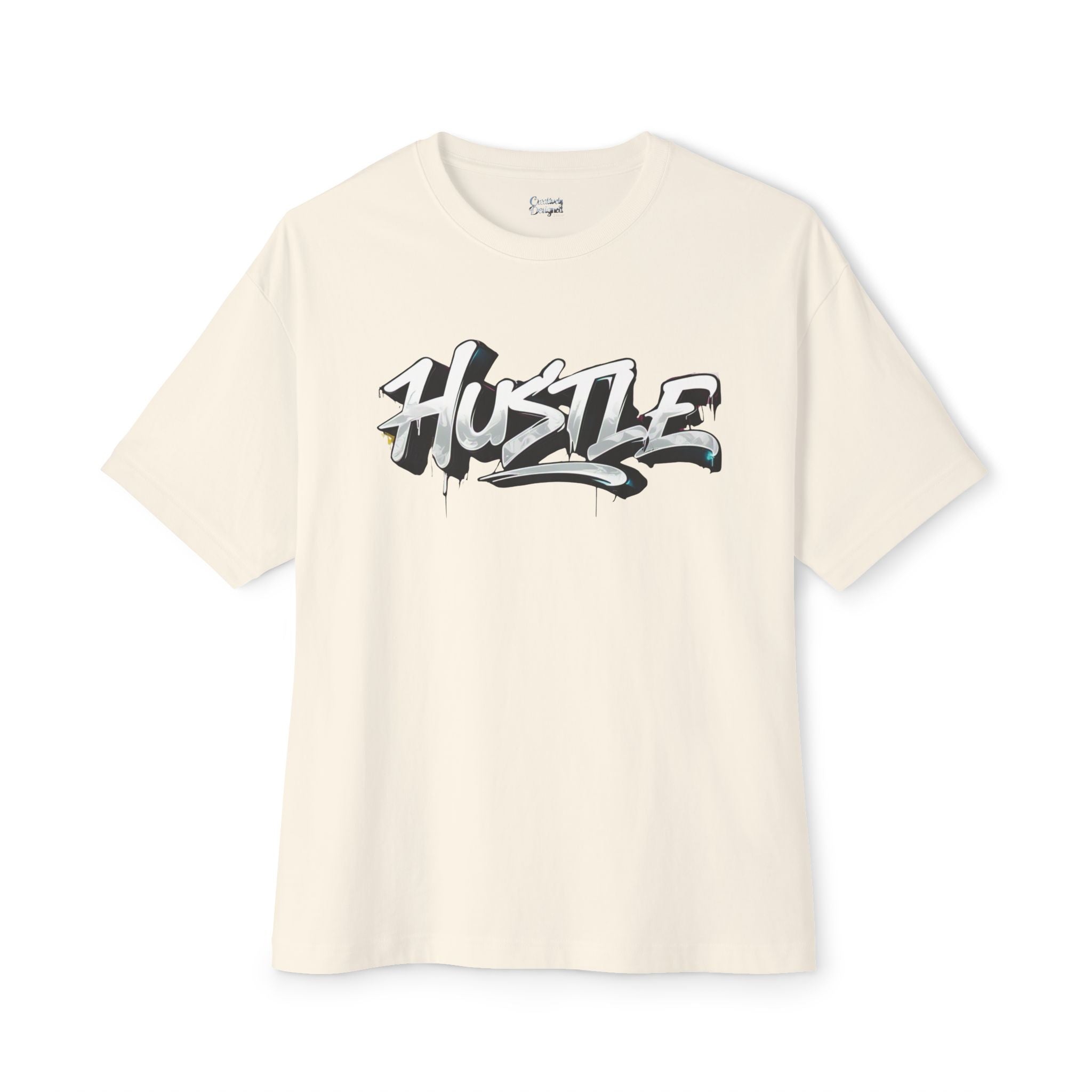 Hustle - Unisex Oversized Boxy Tee