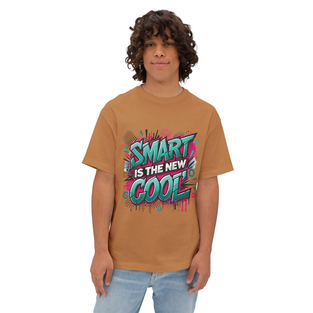 Smart is the New Cool - Unisex Oversized Boxy Tee