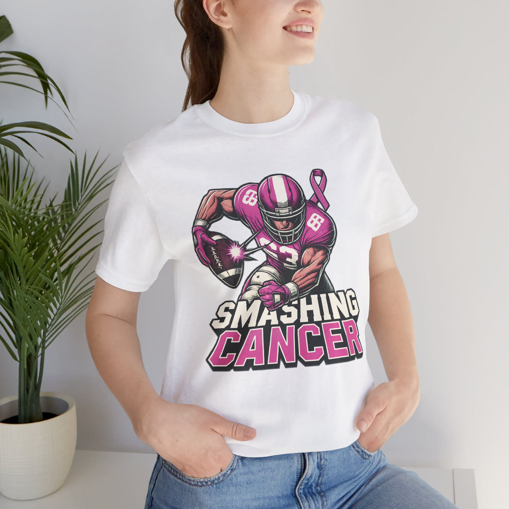 Smashing Cancer - Unisex Jersey Short Sleeve Tee