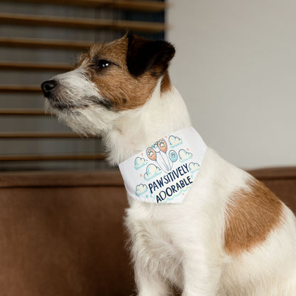 Pawsitively Adorable - Pet Bandana Collar - Creatively Designed Shop