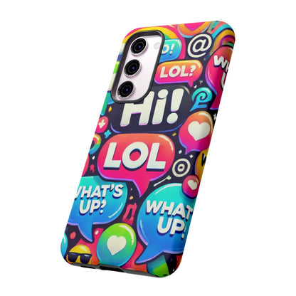 "Text Bubbles" - Tough Cases