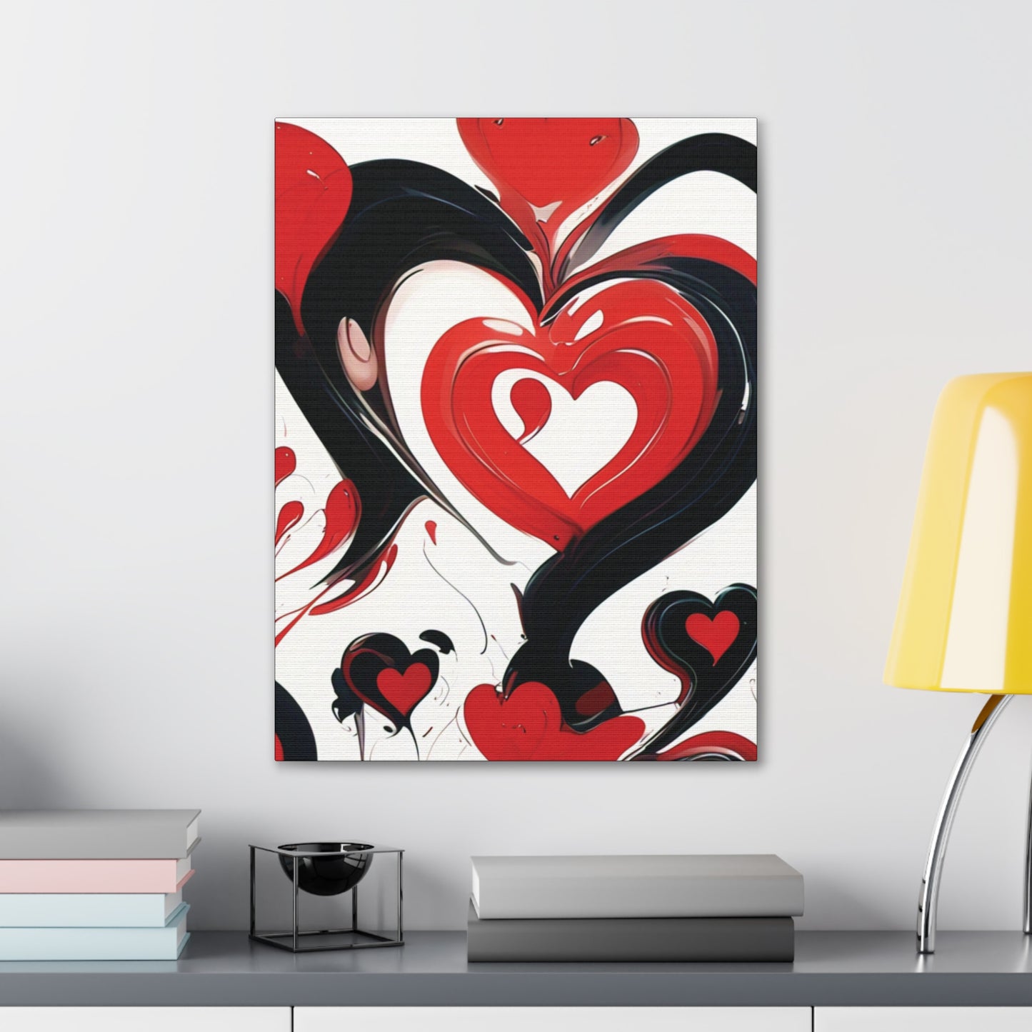 Hearts & Love - Canvas Gallery Wraps