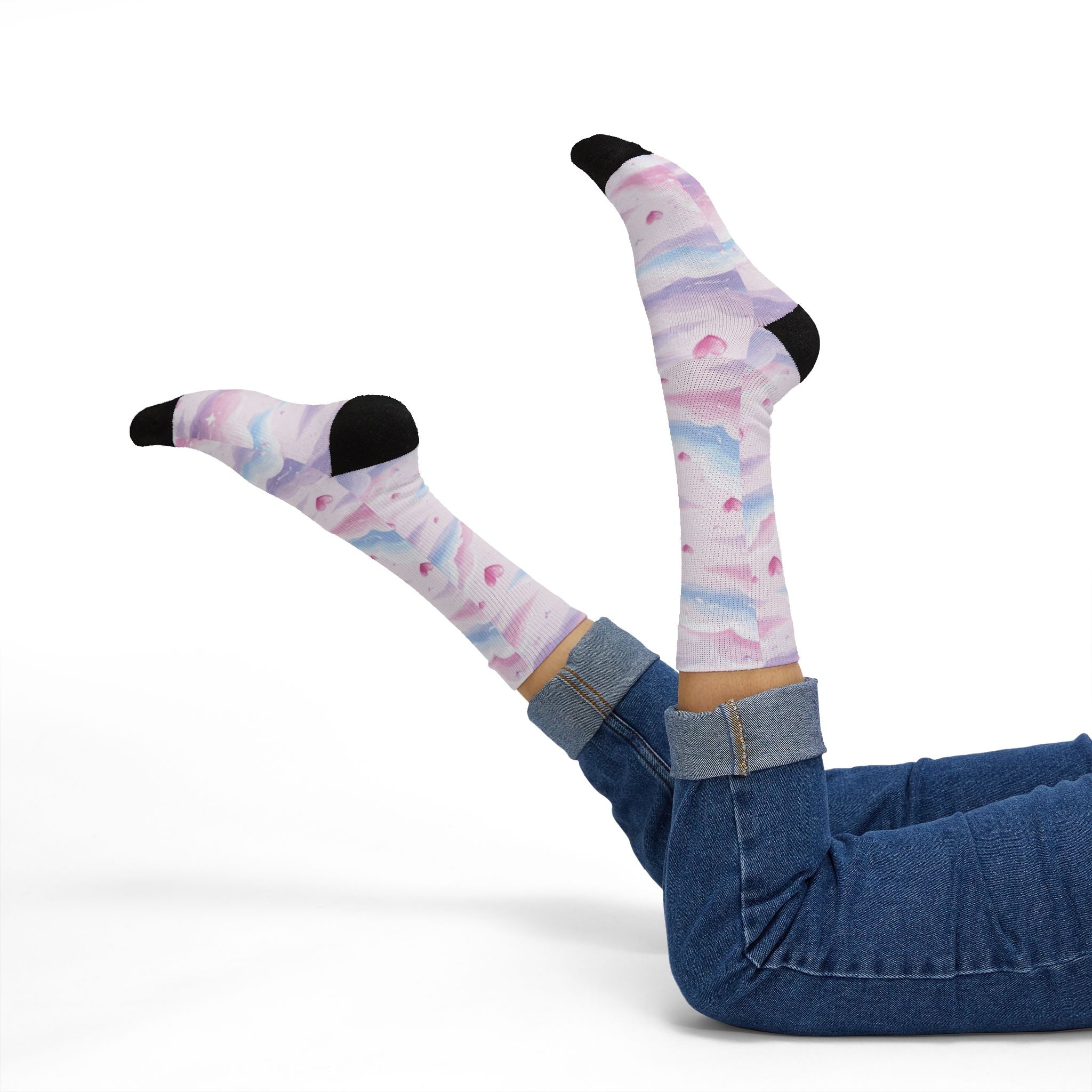 Hearts & Clouds Socks