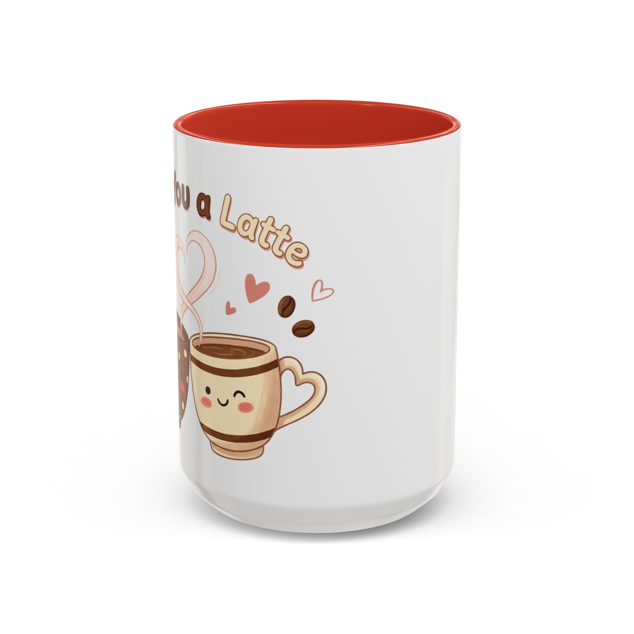 Love You A Latte – Accent Coffee Mug