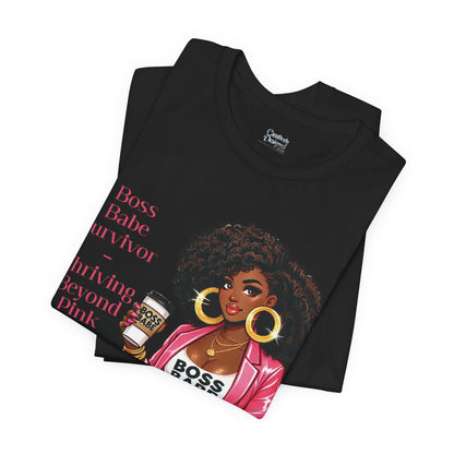 Boss Babe Survivor - Unisex Jersey Short Sleeve Tee