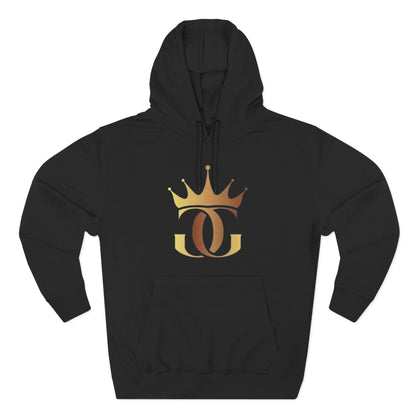 GG Crown - Three-Panel Fleece Hoodie - Creatively Designed Shop