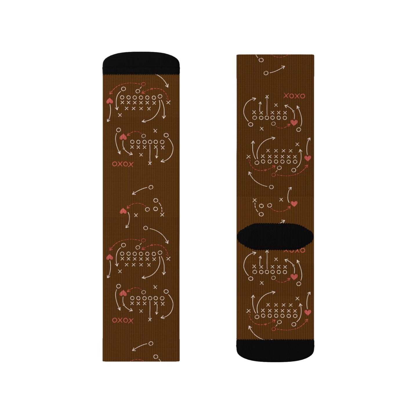 Football Playbook Socks