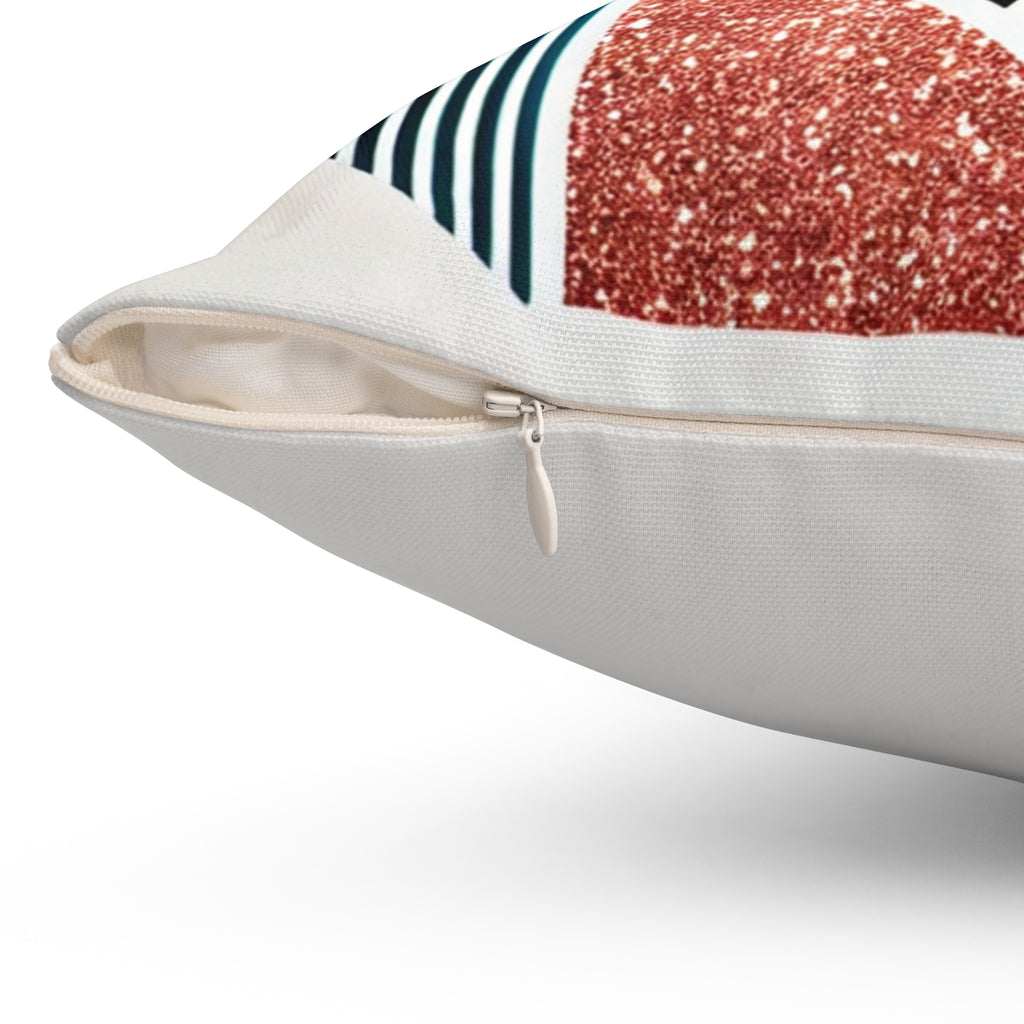 Crowned in Confidence – Square Pillow