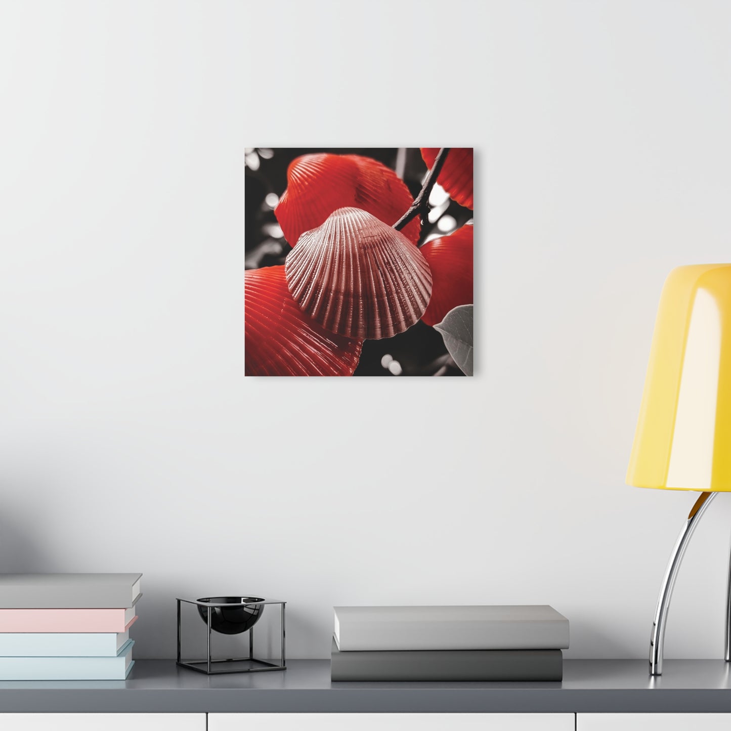 Red Shells - Acrylic Prints (French Cleat Hanging)