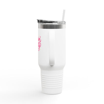 Sippin' Pretty - Insulated Travel Mug, 40oz