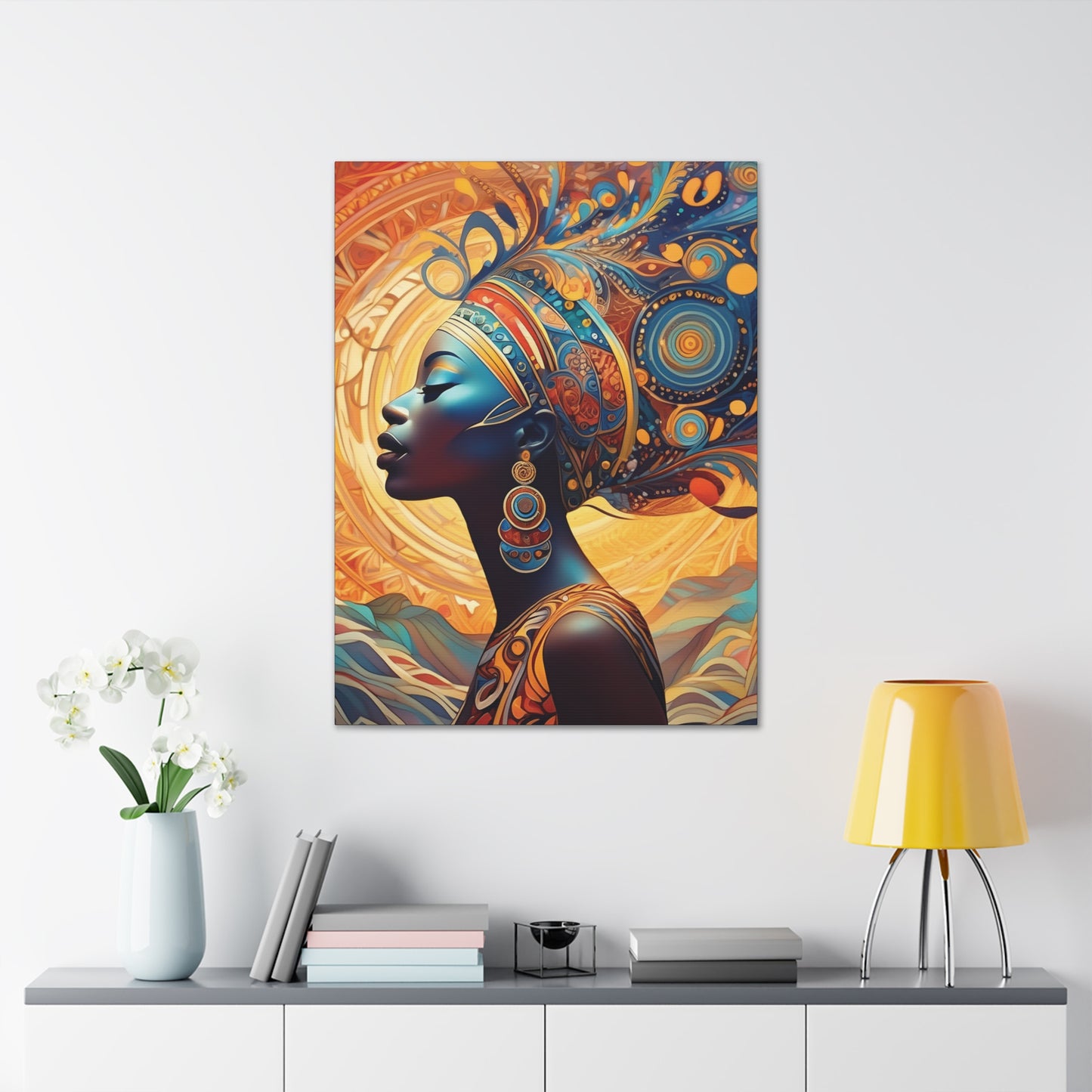 African Beauty - Canvas Gallery Wraps