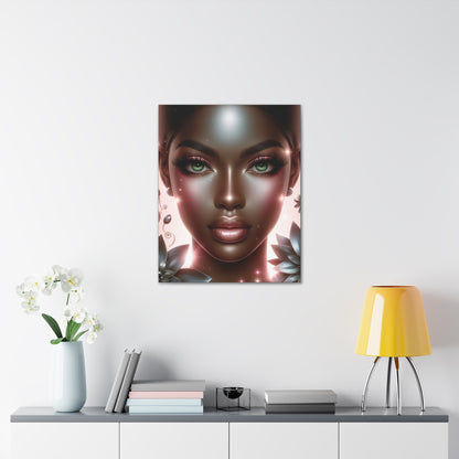 "Gorgeous" Silver - Canvas Gallery Wraps