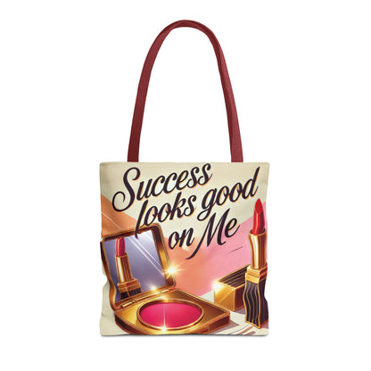 "Success Looks Good On Me" - Tote Bag (AOP)