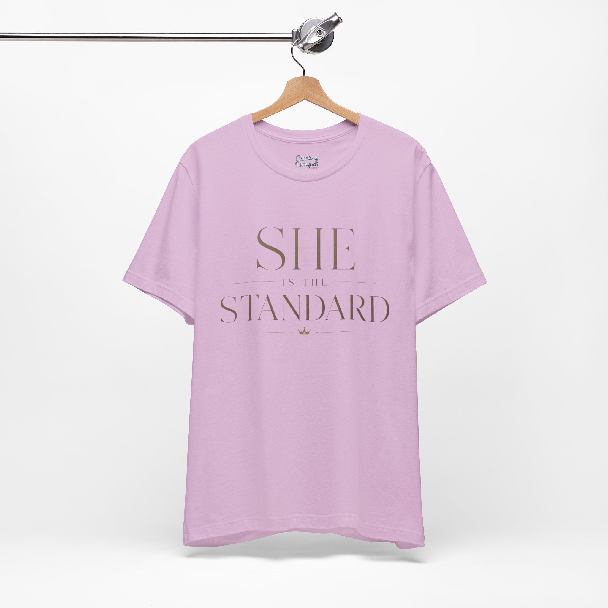 SHE is the STANDARD - Jersey Short Sleeve Tee