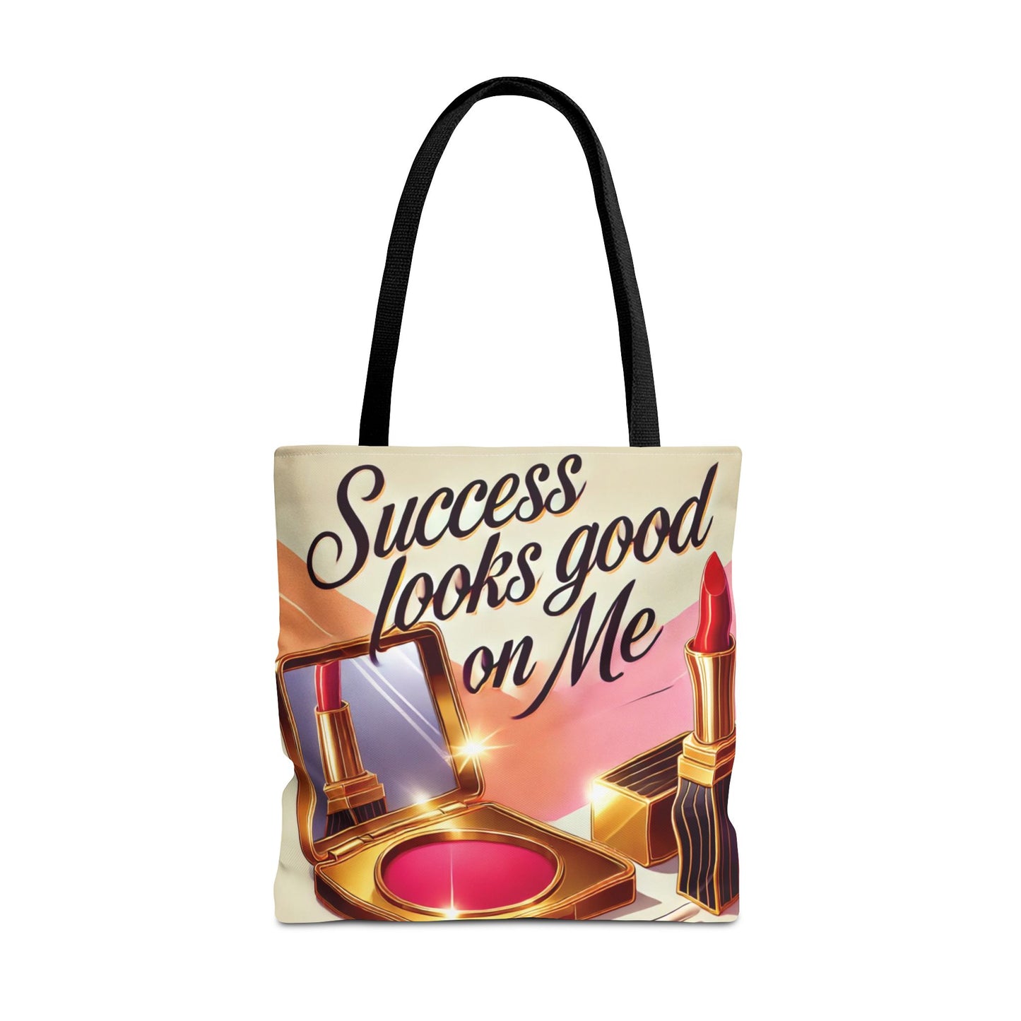 "Success Looks Good On Me" - Tote Bag (AOP)