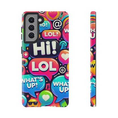"Text Bubbles" - Tough Cases