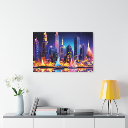 Beautiful City - Acrylic Prints (French Cleat Hanging)