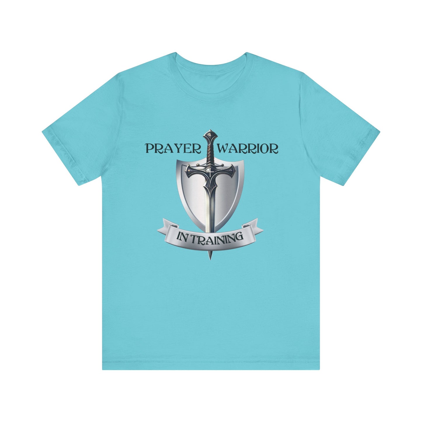 Prayer Warrior in Training - Unisex Jersey Short Sleeve Tee