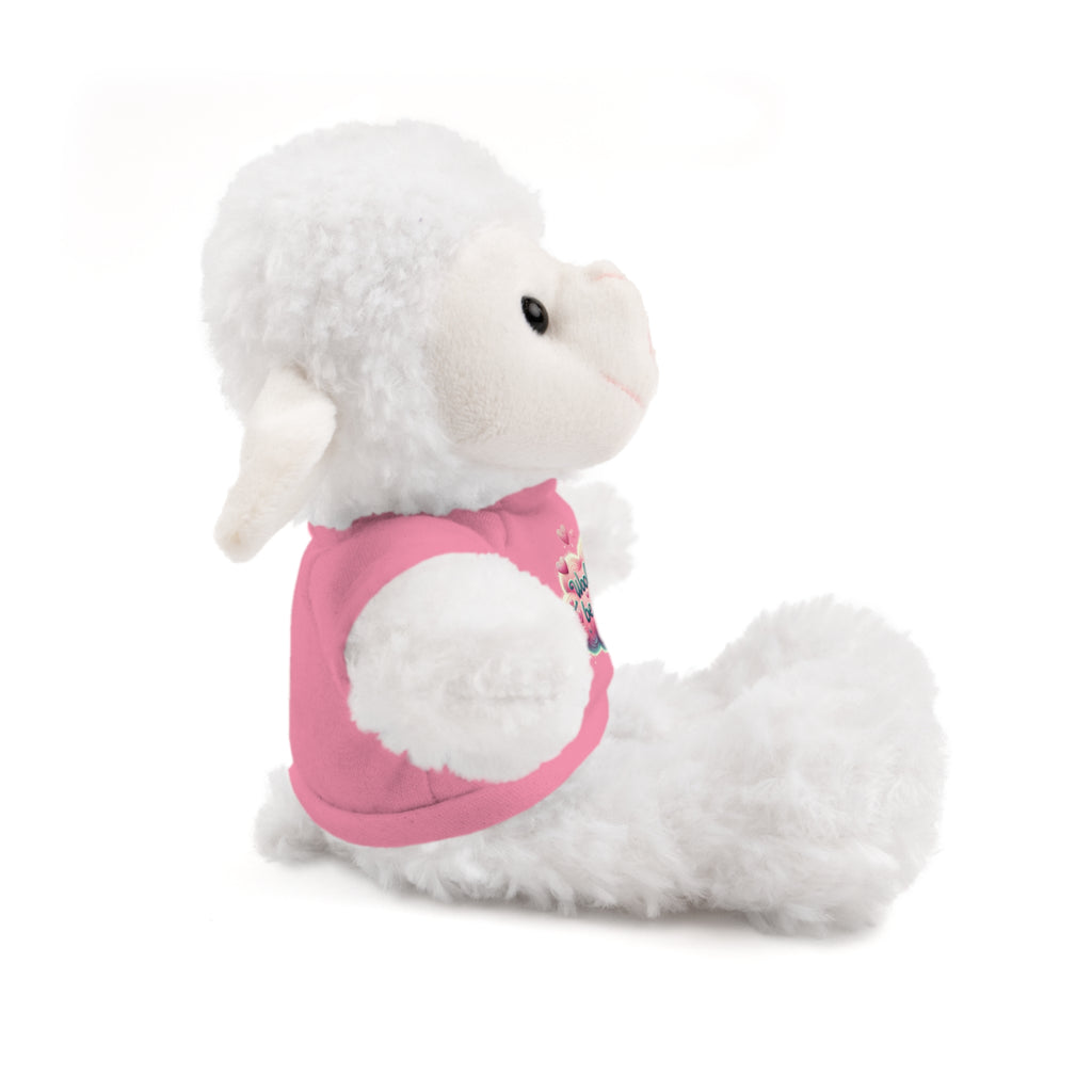 'Wool You Be Mine?' - Stuffed Sheep with Tee