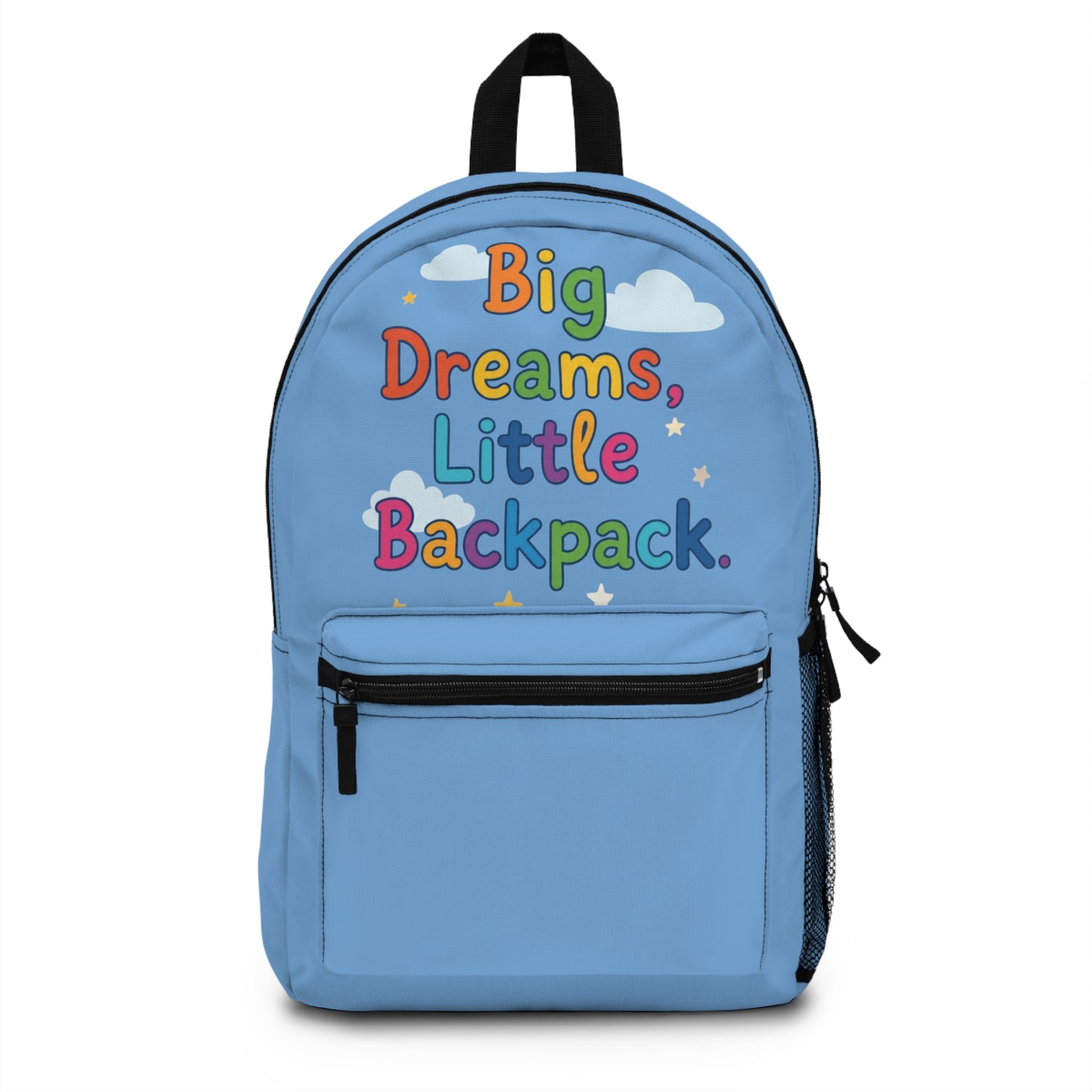 Big Dreams, Little Backpack (Light Blue) - Backpack