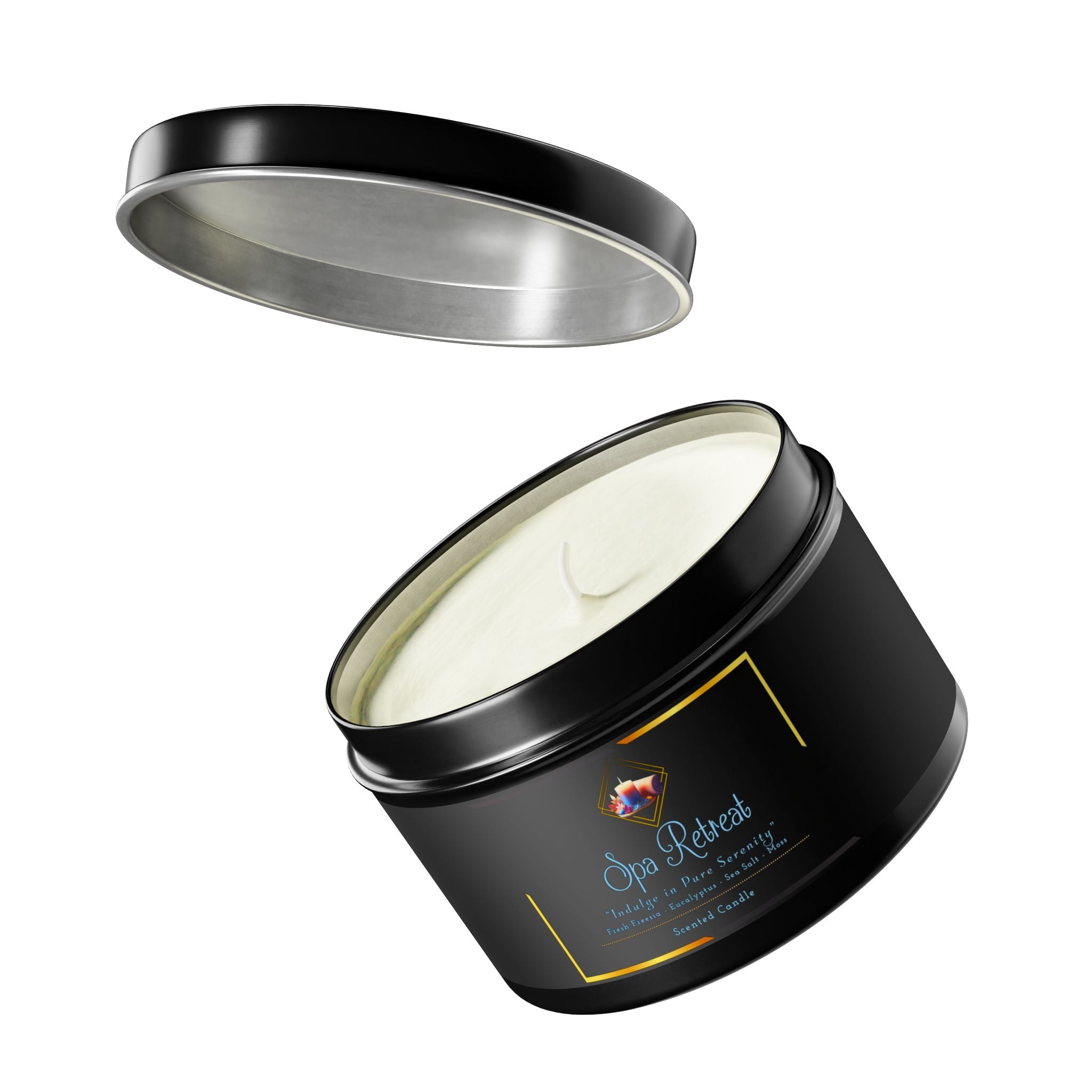 Spa Retreat - Tin Candles