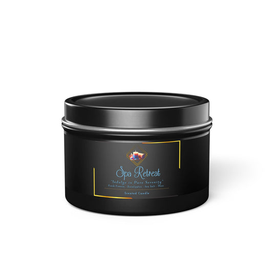 Spa Retreat - Tin Candles