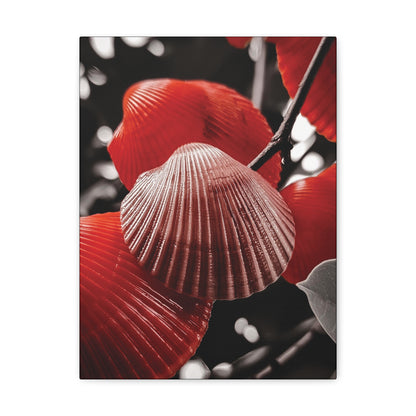 Red Shells - Canvas Gallery Wraps