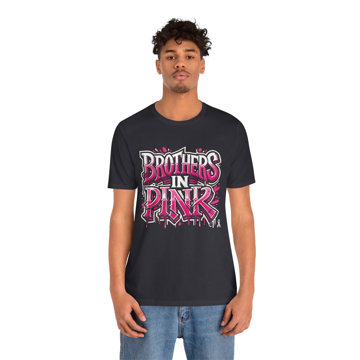 Brothers in Pink - Unisex Jersey Short Sleeve Tee