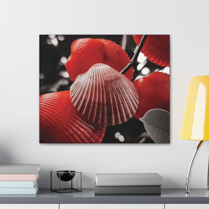 Red Shells - Canvas Gallery Wraps