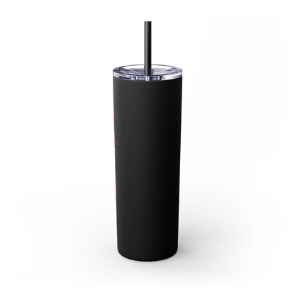Drink Like A Boss - Skinny Tumbler with Straw, 20oz - Creatively Designed Shop