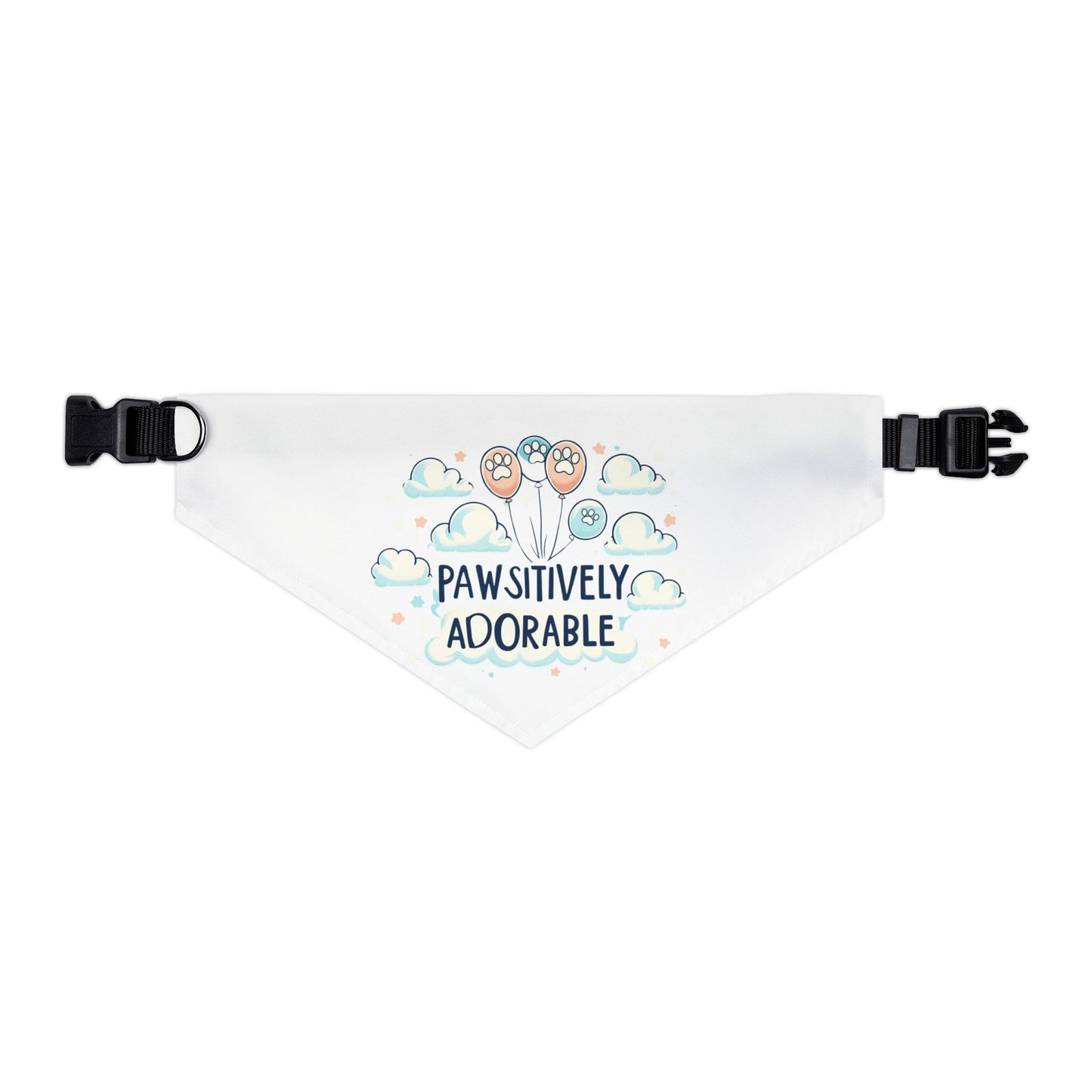 Pawsitively Adorable - Pet Bandana Collar - Creatively Designed Shop