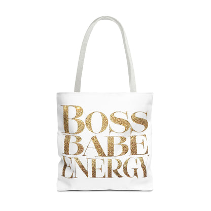 Boss Babe Energy - Tote Bag (AOP) - Creatively Designed Shop