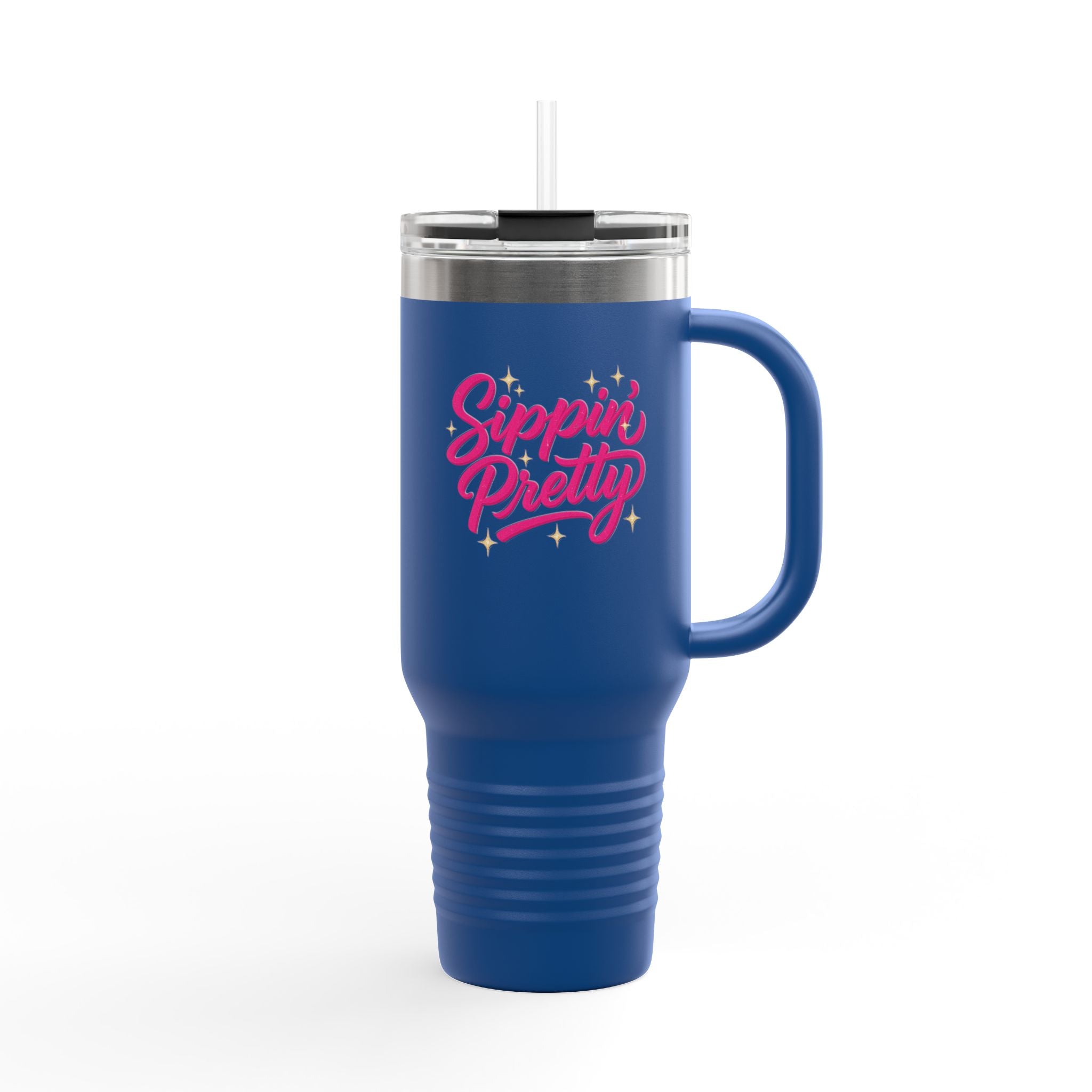 Sippin' Pretty - Insulated Travel Mug, 40oz