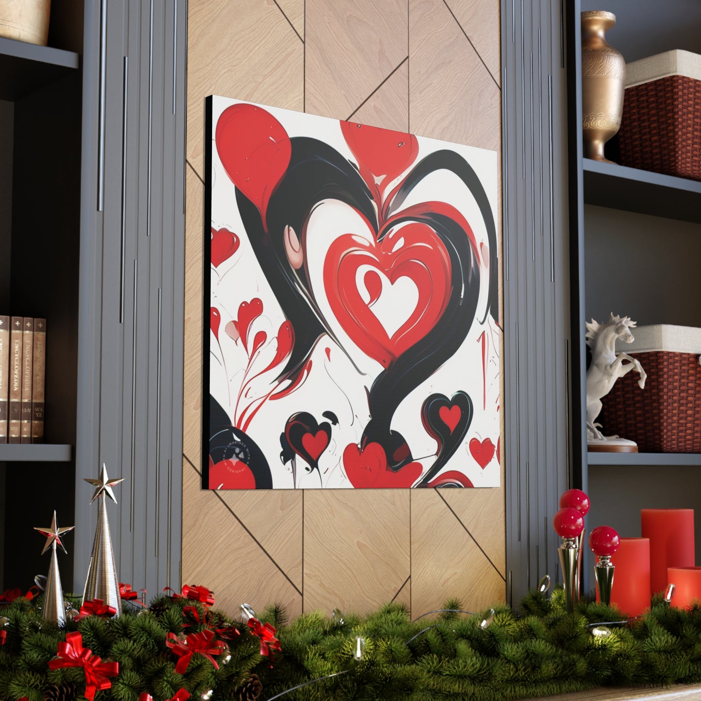 Hearts & Love - Canvas Gallery Wraps